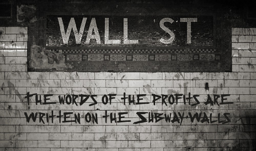 Are written on the subway walls and tenement halls?