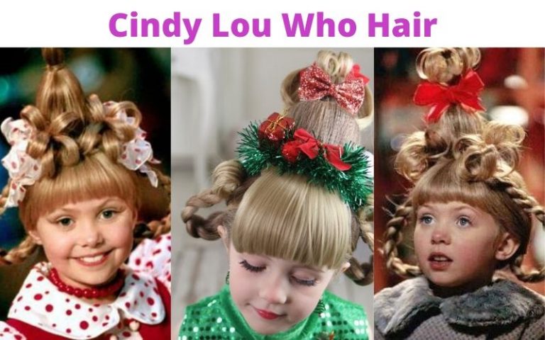 Did Cindy Lou Who wear a wig?