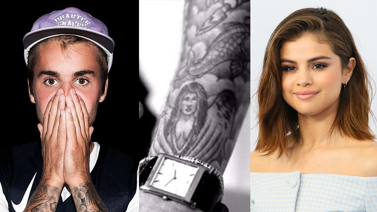 Did Justin cover his Selena tattoo?