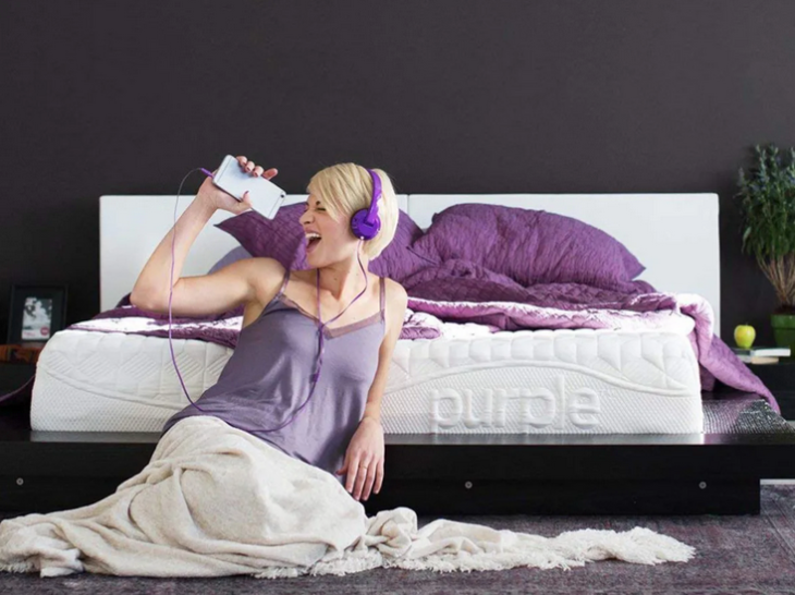 Do Purple mattresses smell?