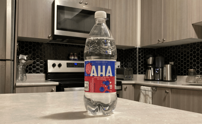 Does AHA water have aspartame?