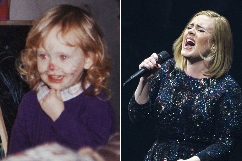 Does Adele have a child?