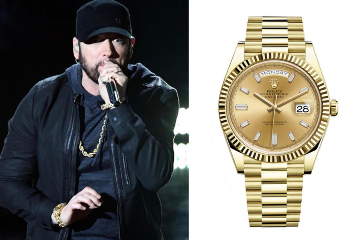 Does Eminem have a Rolex?