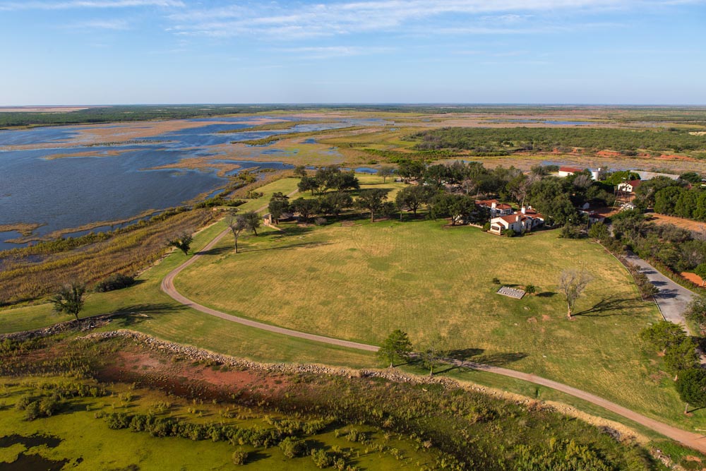 How big is the Waggoner Ranch?