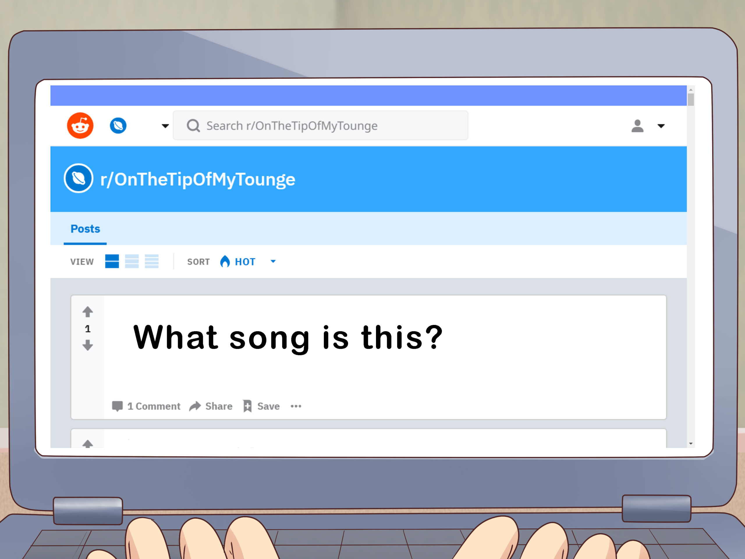 How do I find a song without lyrics or melody?