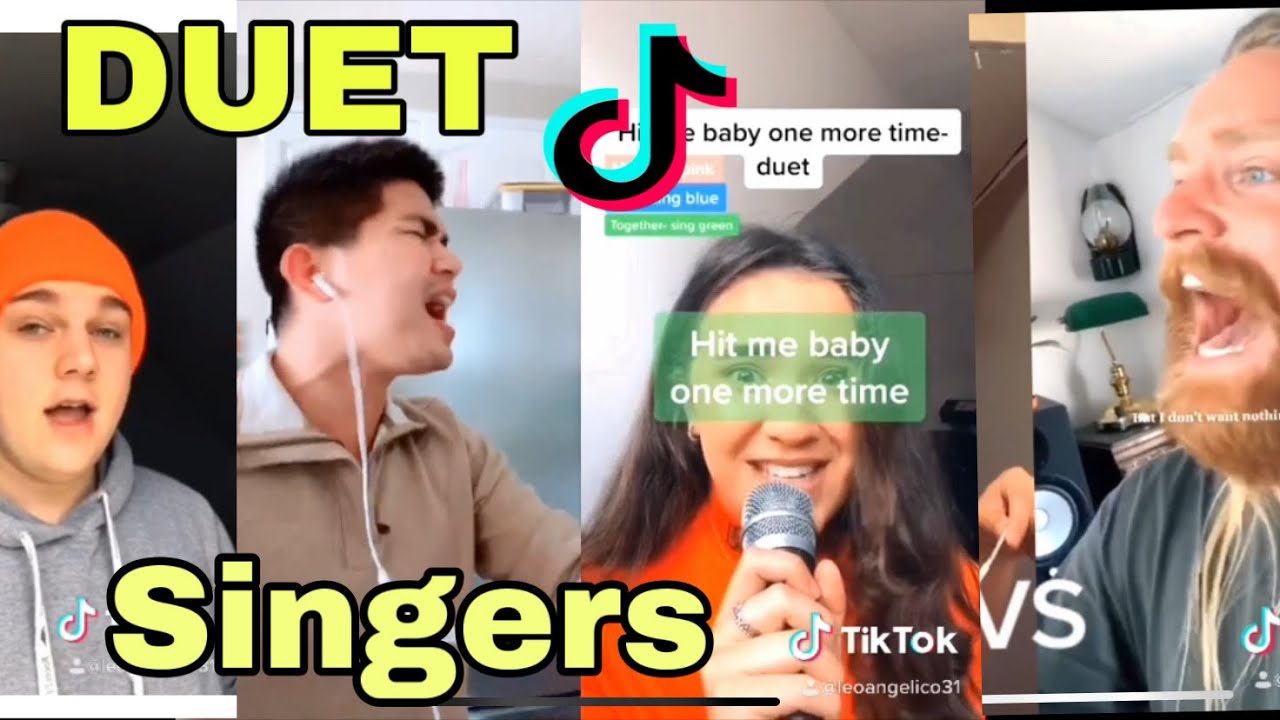 How do you duet on TikTok singing?