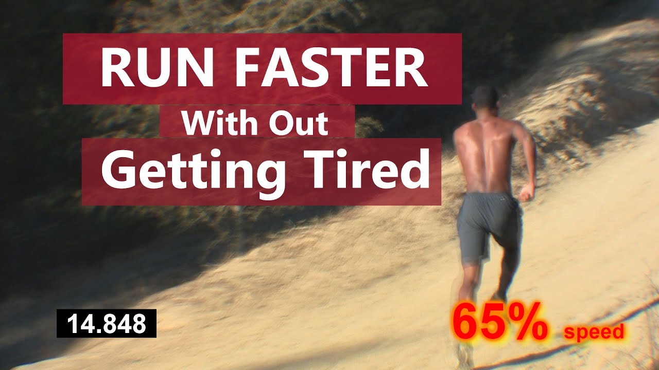 How do you run the PACER test without getting tired?