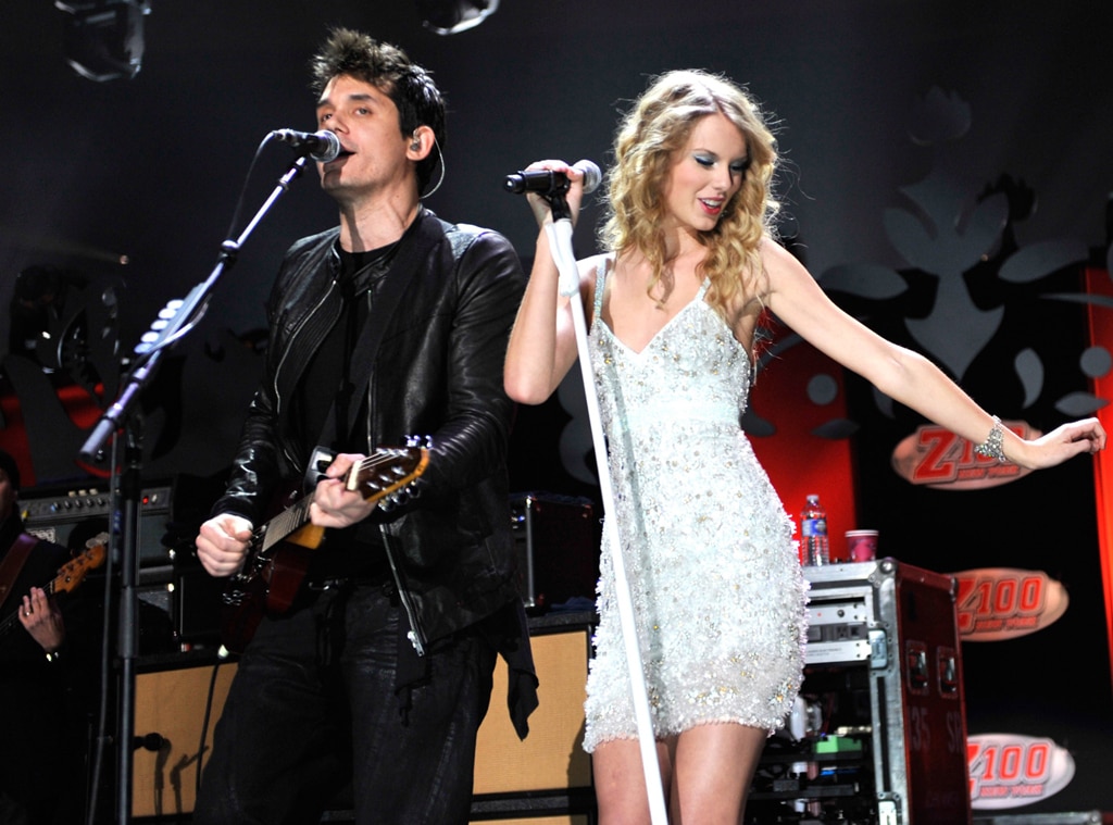 How long did John Mayer date Taylor Swift?