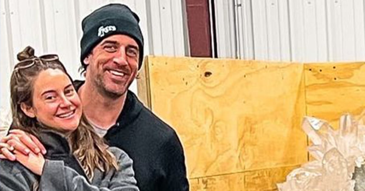 How long have Aaron Rodgers and Shailene been together?