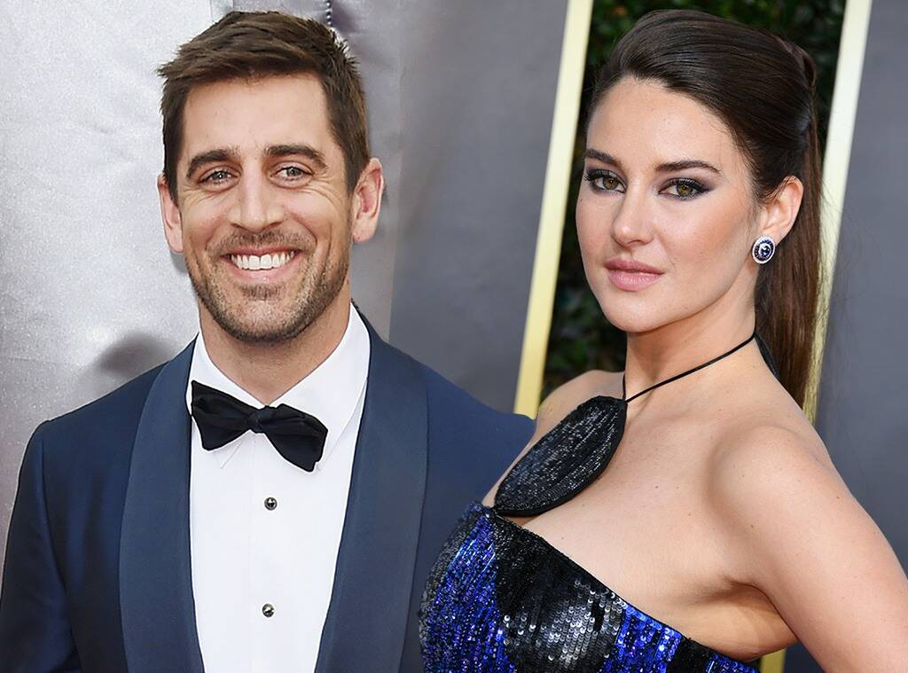 How long have Aaron Rodgers and Shailene?