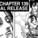 How many chapters does AOT manga have?