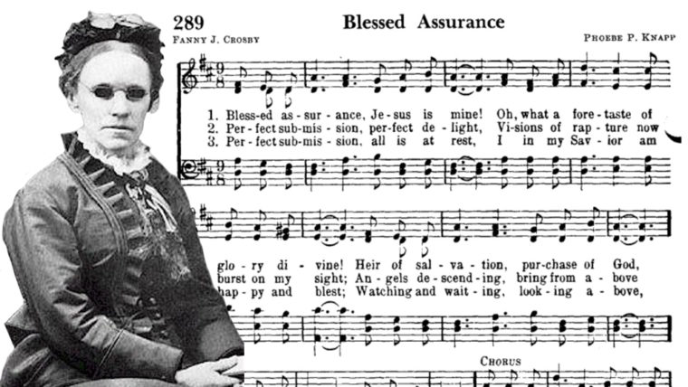 How many hymns did Fanny J Crosby wrote?