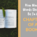 How many pages is a chapter?