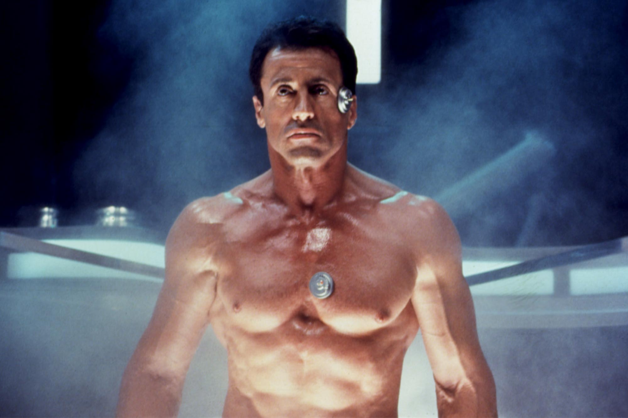 How old was Sylvester Stallone when he made Demolition Man?