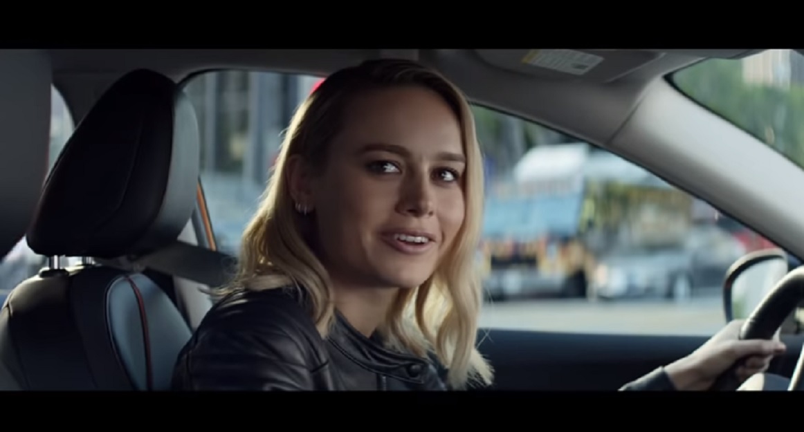 Is Brie Larson in a Nissan Sentra commercial?