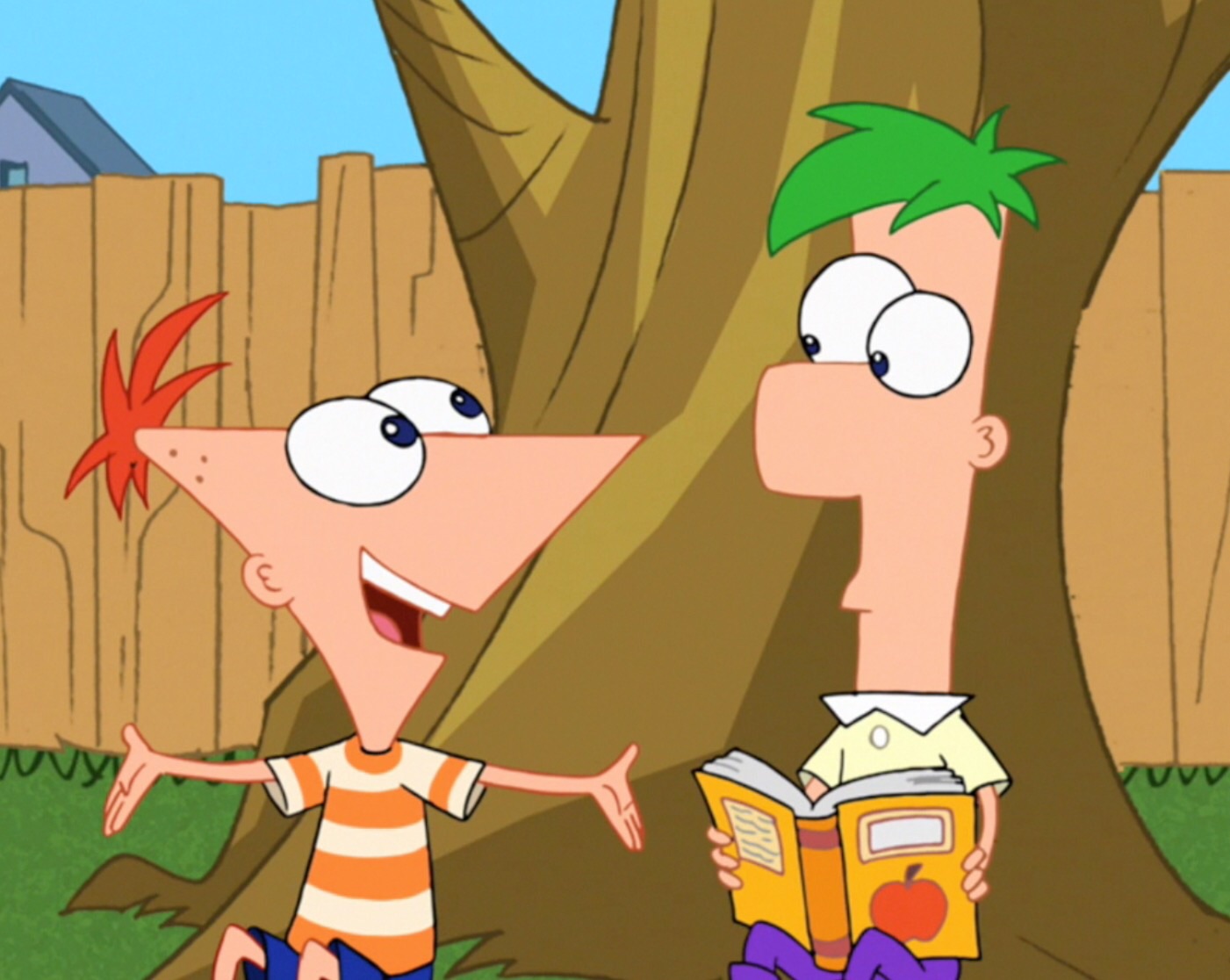 Is Ferb younger than Phineas?