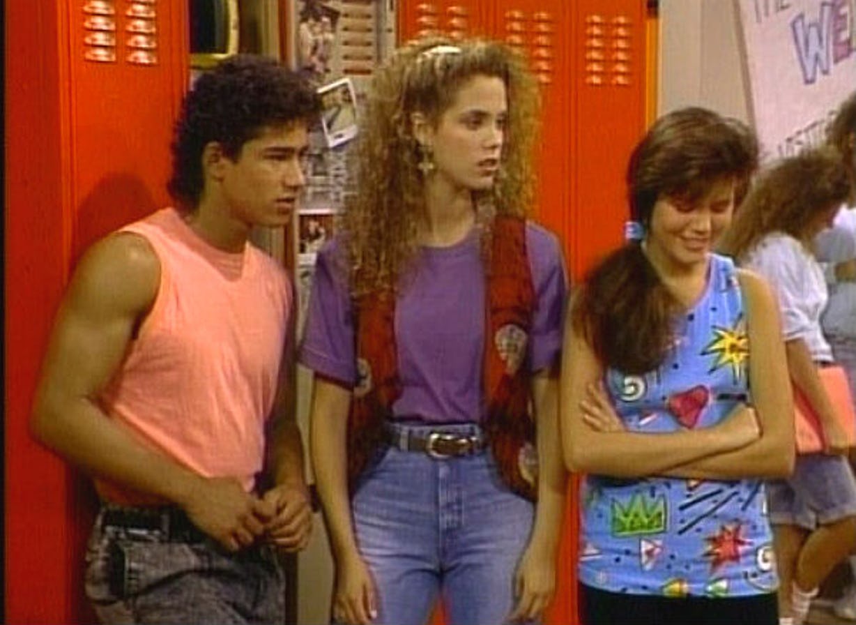 Is Jessie in Saved by the Bell college years?