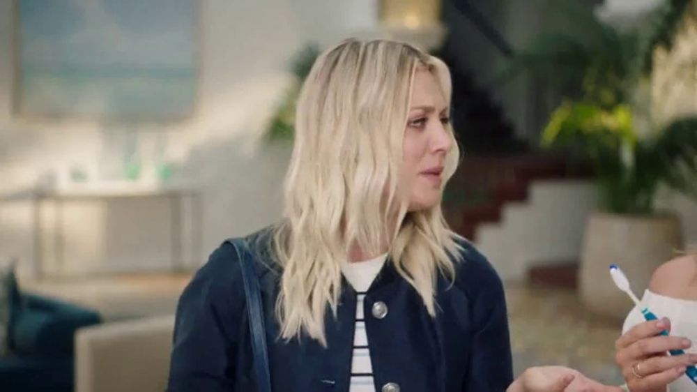 Is Kaley Cuoco in a new commercial?