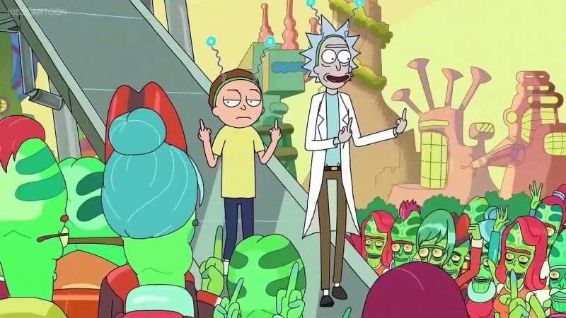 Is Rick and Morty a kid show?