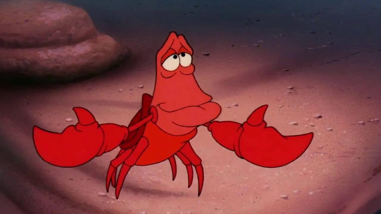 Is Sebastian a crab or a lobster?