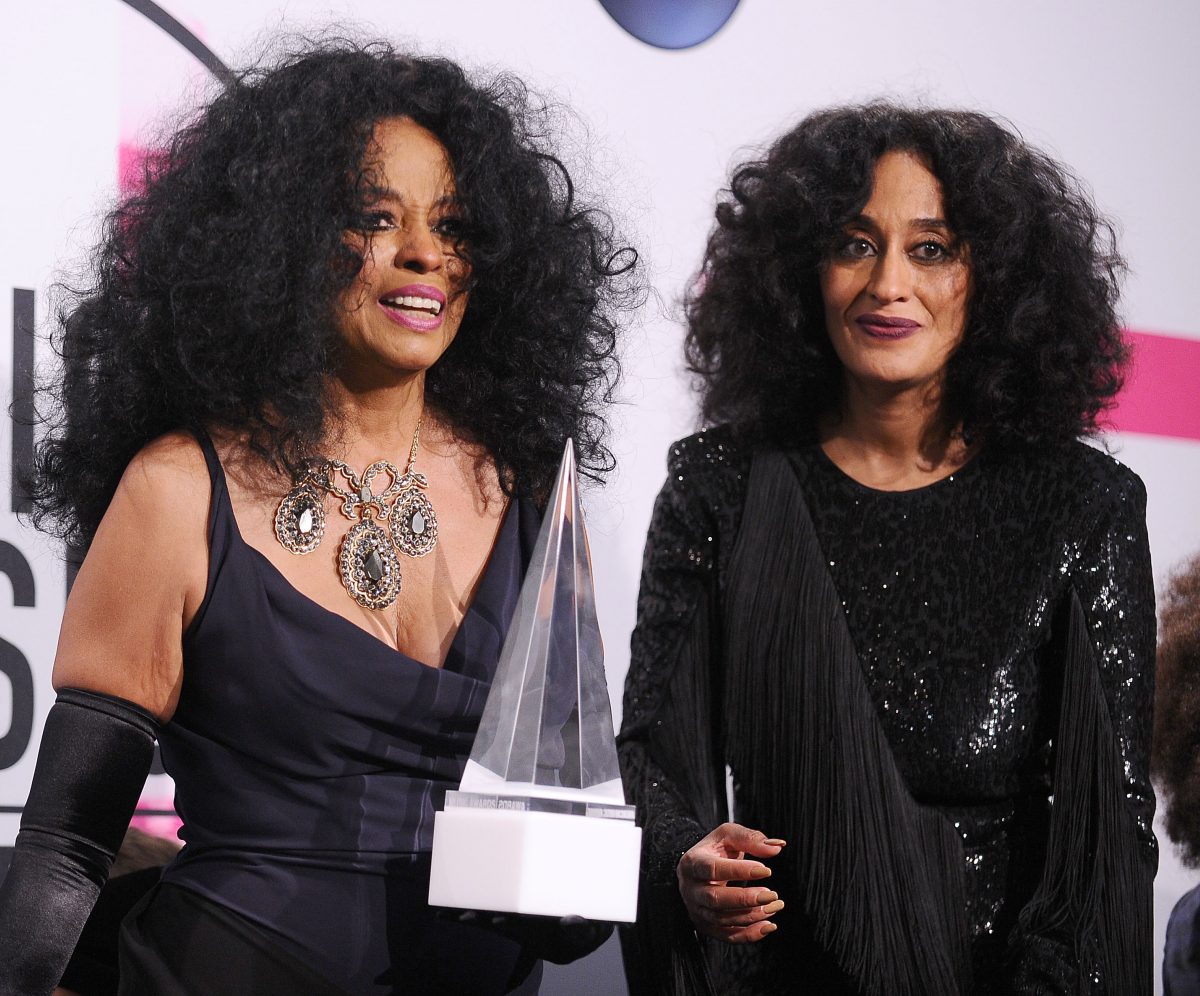 Is Tracee Ellis Ross related to Diana Ross?