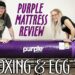 Is the purple mattress egg test real?