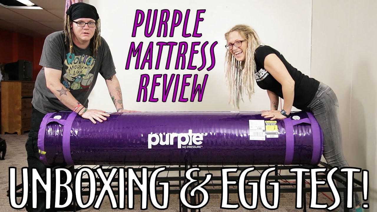 Is the purple mattress egg test real?