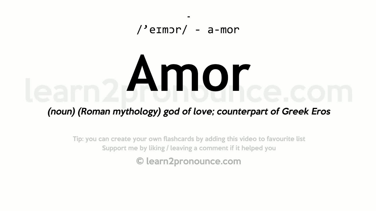 What Amore means?