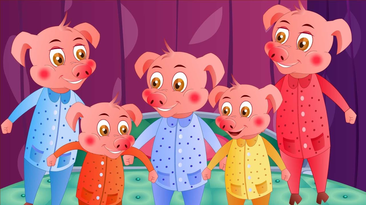 What are the 5 little piggies?