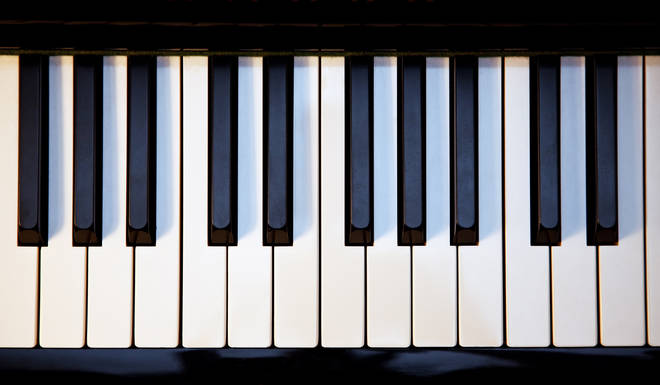 What are the 88 keys on a piano?