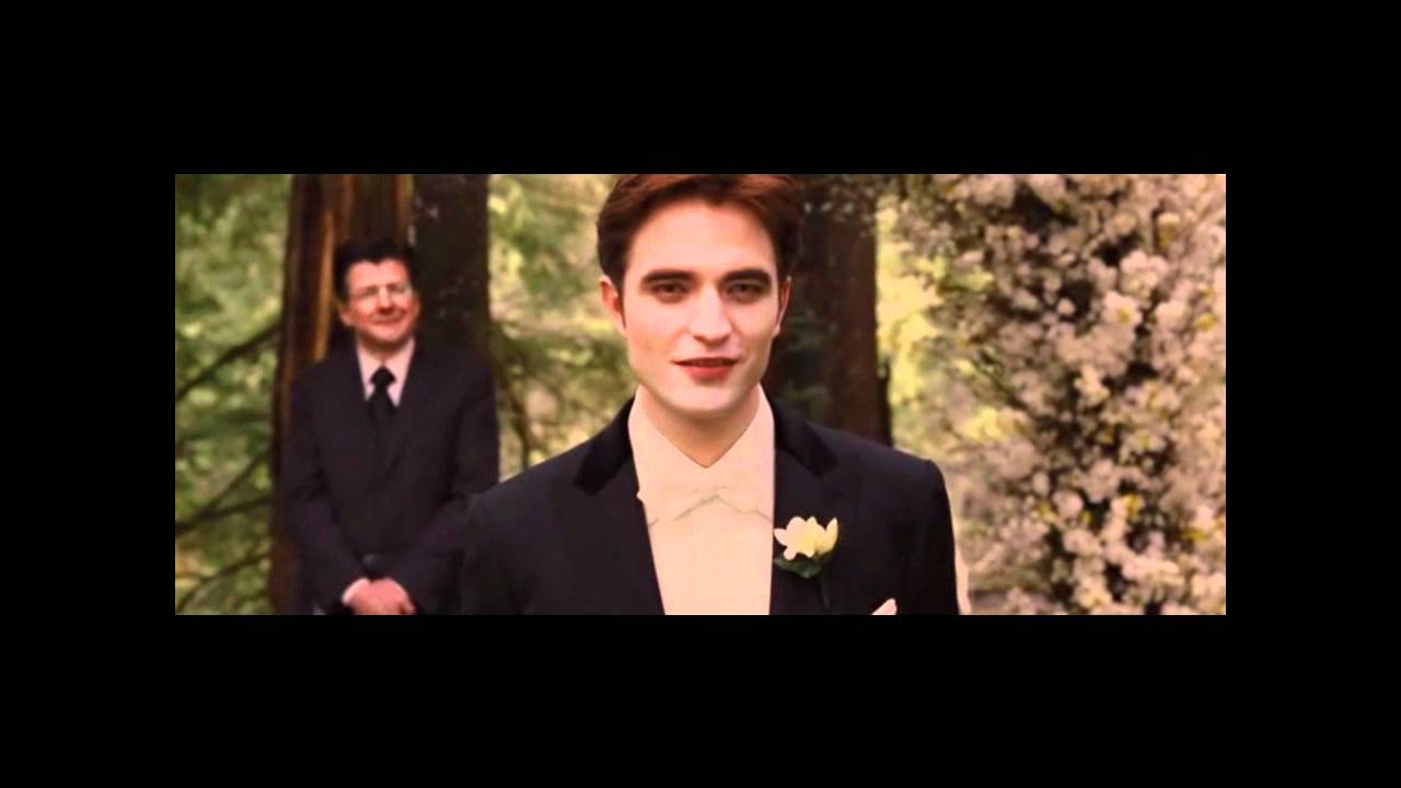 What did Bella walk down the aisle to?