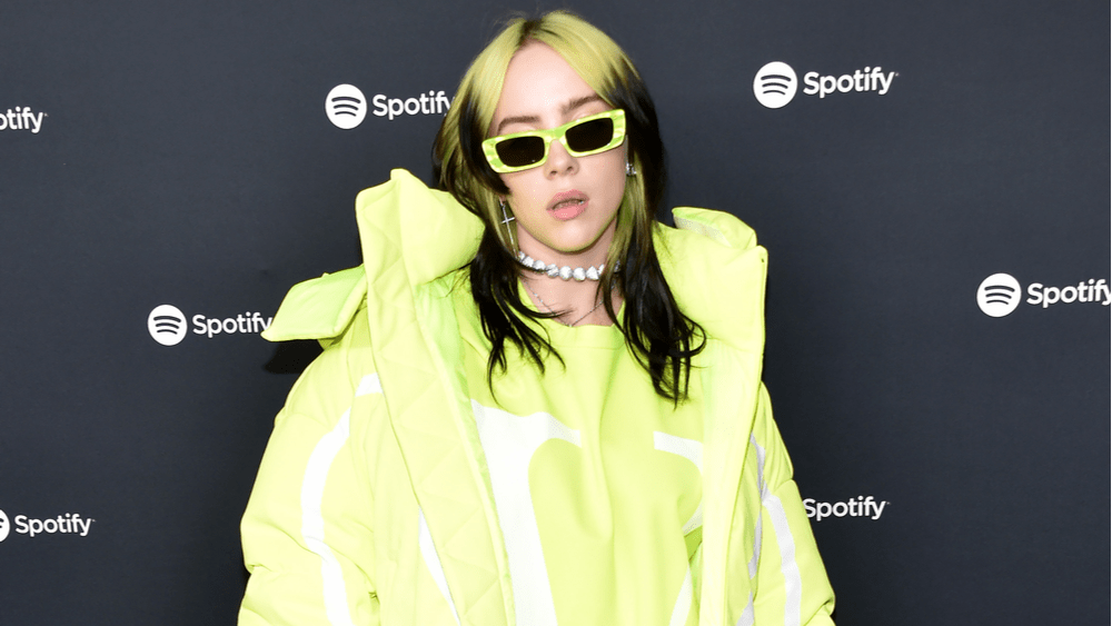 What did Billie Eilish say at the end of SNL?