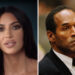 What does Kim Kardashian think about O.J. Simpson?