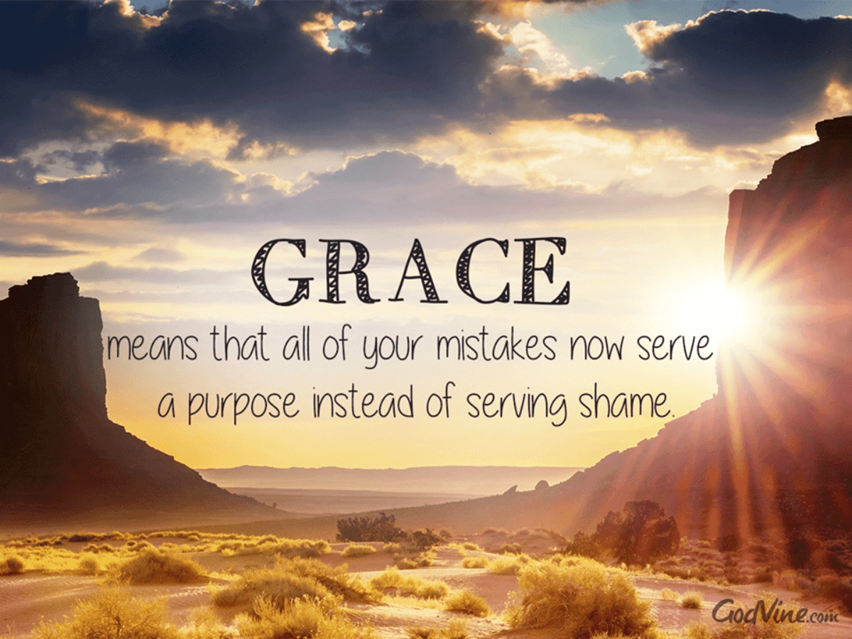 What does having grace mean?