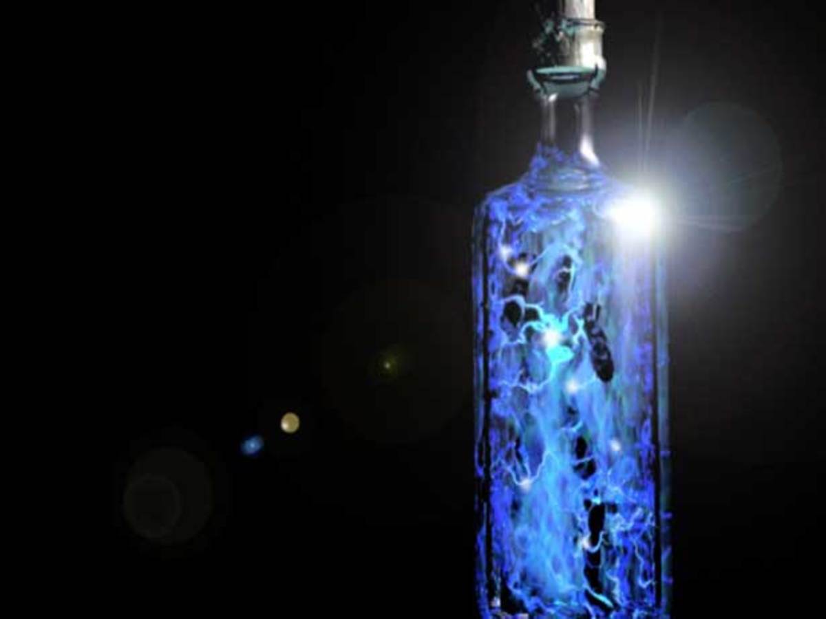 What does lightning in a bottle mean?