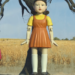 What does the girl say in Squid Game Red Light, Green Light?