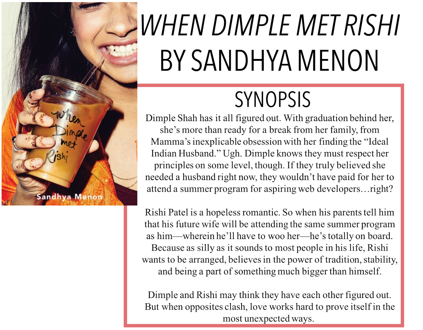 What happens in when Dimple met Rishi?