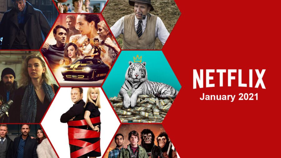 What is coming to Netflix in January 2021?