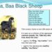 What is the meaning behind Baa Baa Black Sheep?