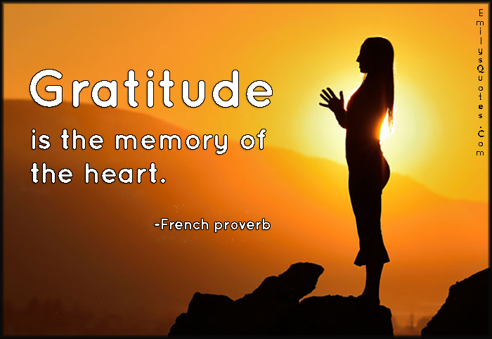 What is the meaning of grateful heart?