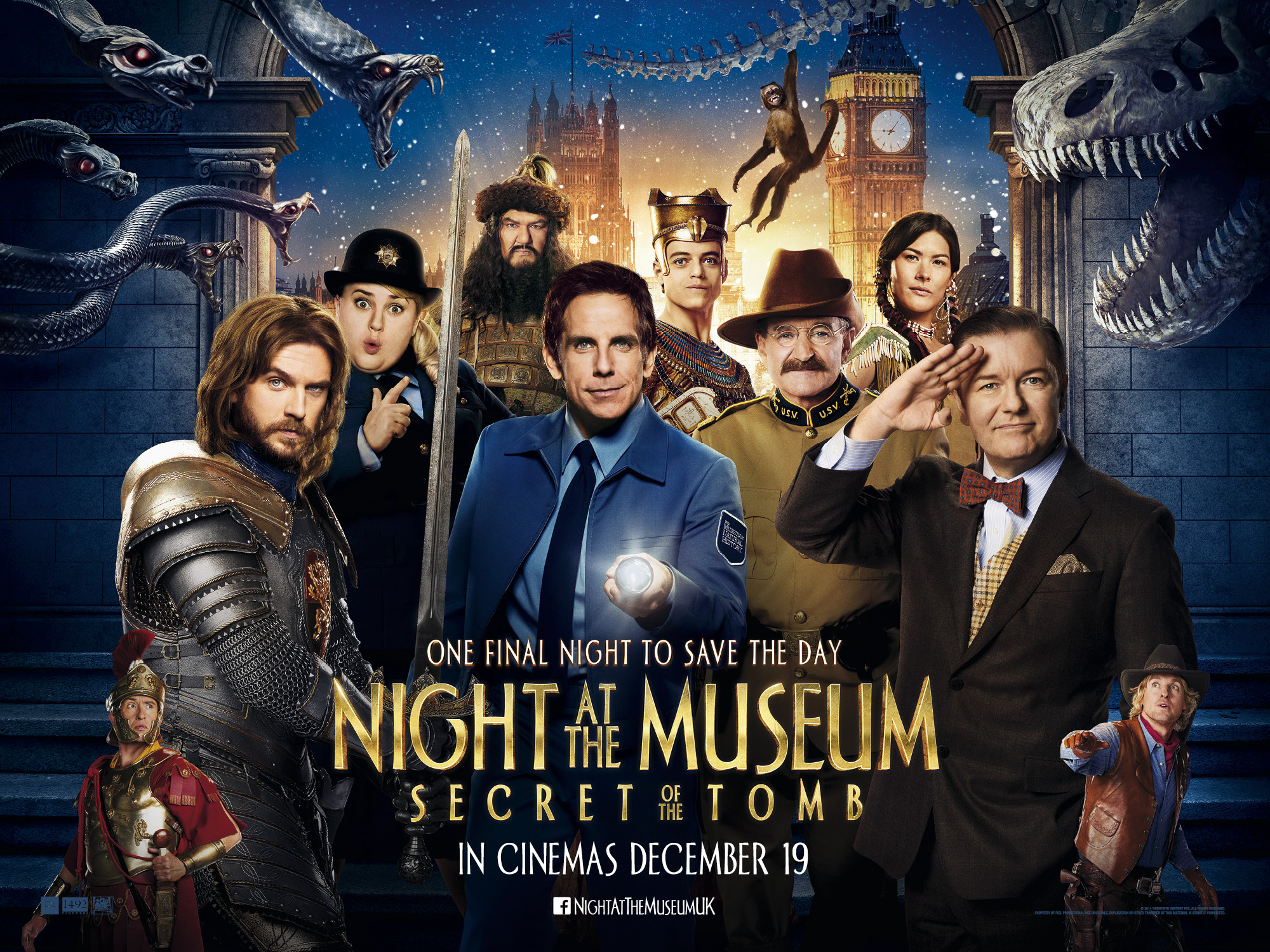 What platform is Night at the Museum 3 on?