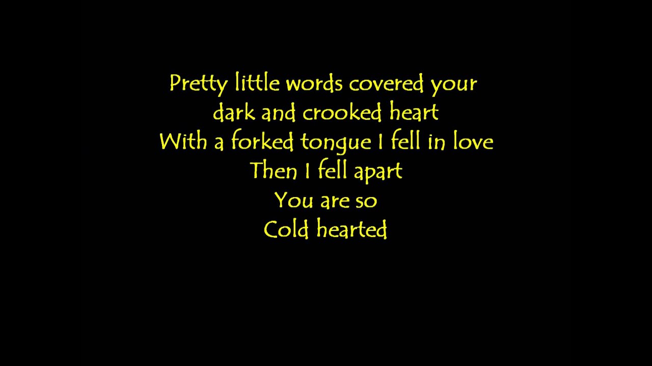What songs make up cold Cold Heart?
