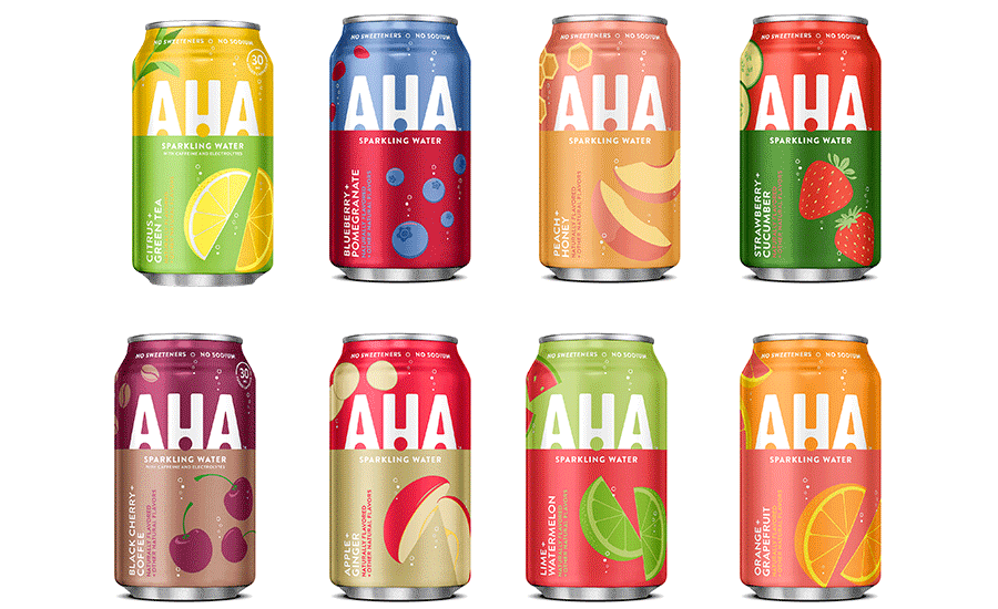 When was Aha drink founded?