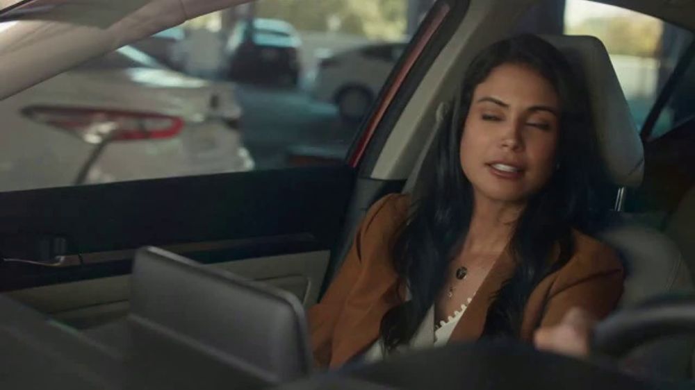 Which Kardashian is in the Nissan commercial?