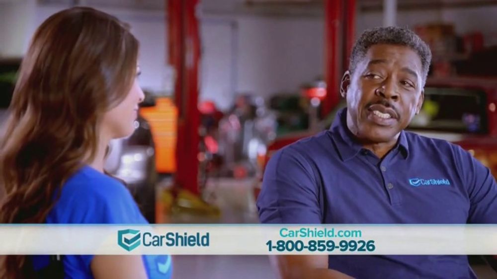 Who are the actors in the car Shield commercial?