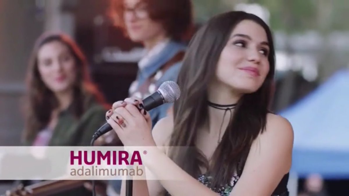 Who are the girls on Humira commercial?