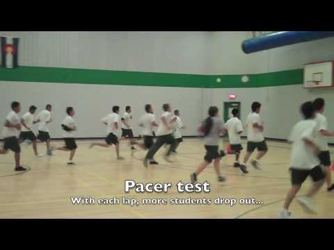 Who did the Pacer test voice?