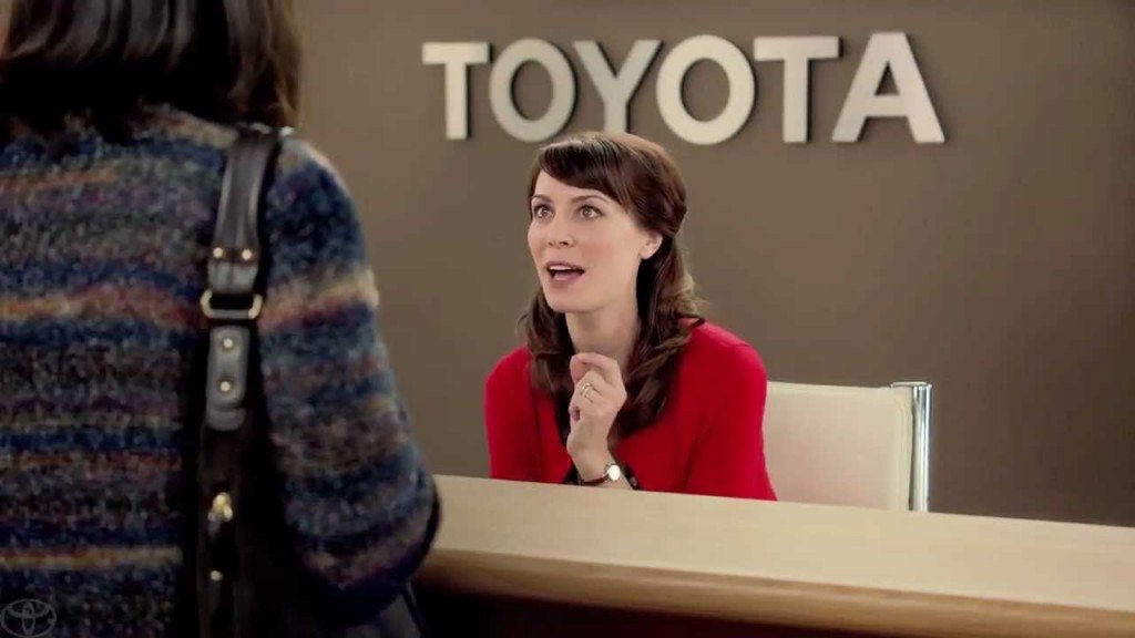 Who does the voiceover for Toyota commercials?