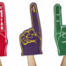 Who invented foam fingers?