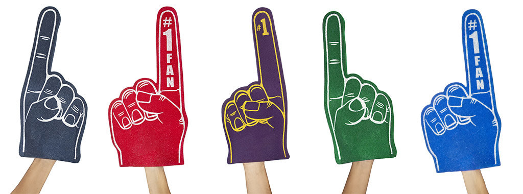 Who invented foam fingers?